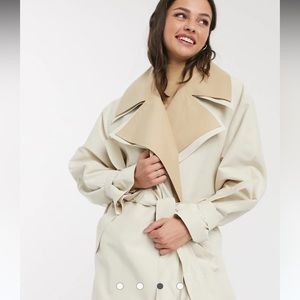 ASOS trench coat oversized